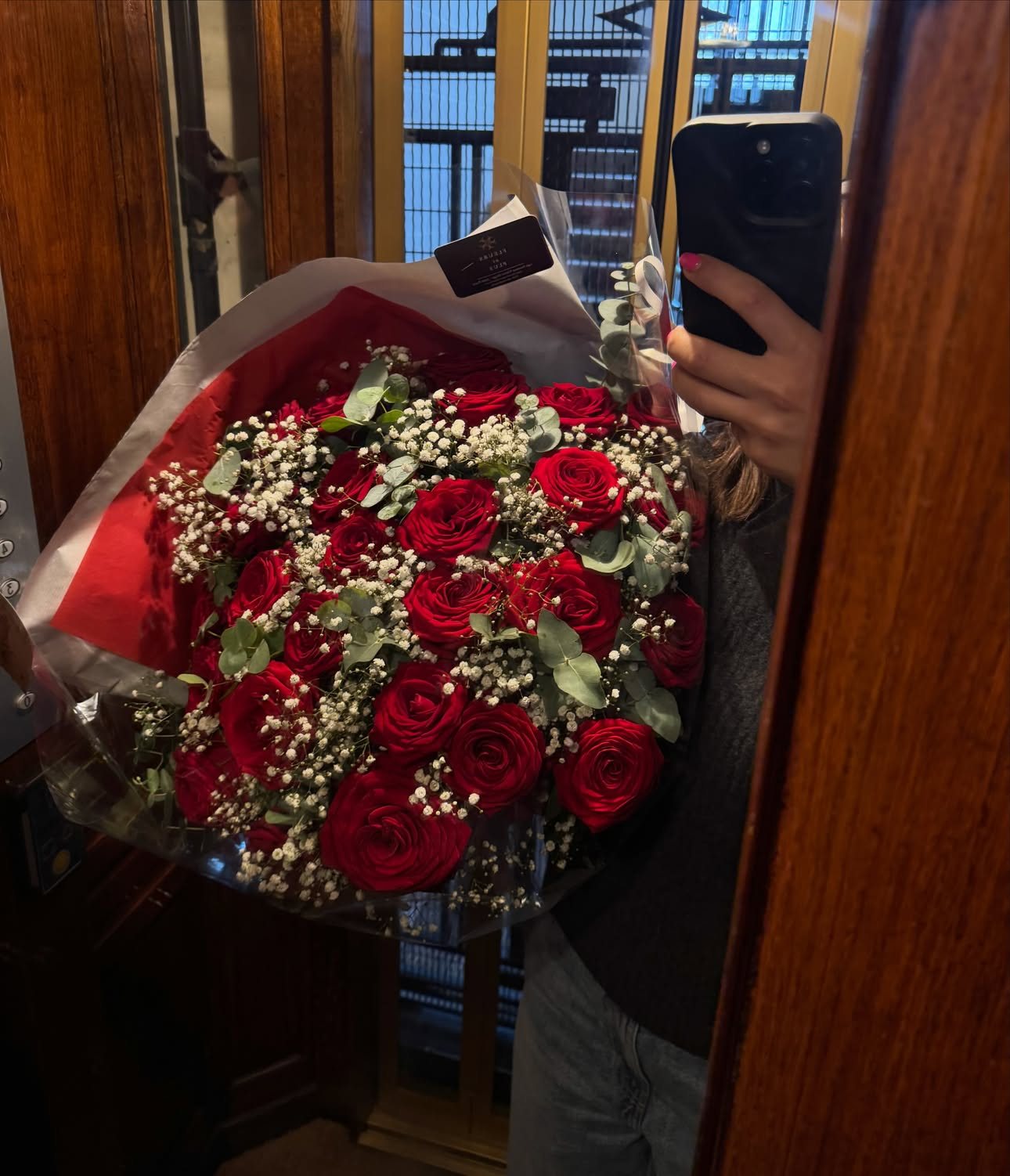 Bouquet de roses rouges